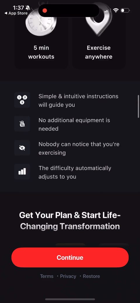 screen 116