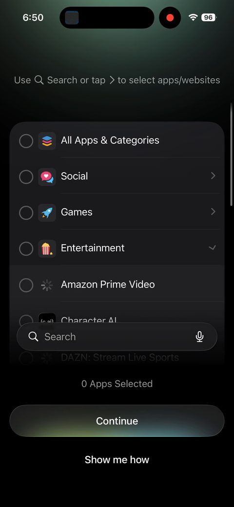 screen 50