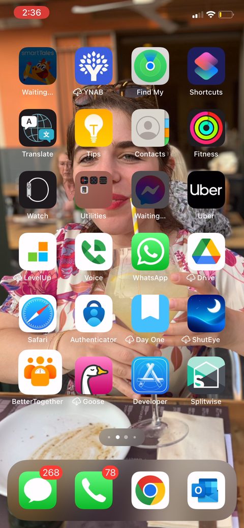 screen 62